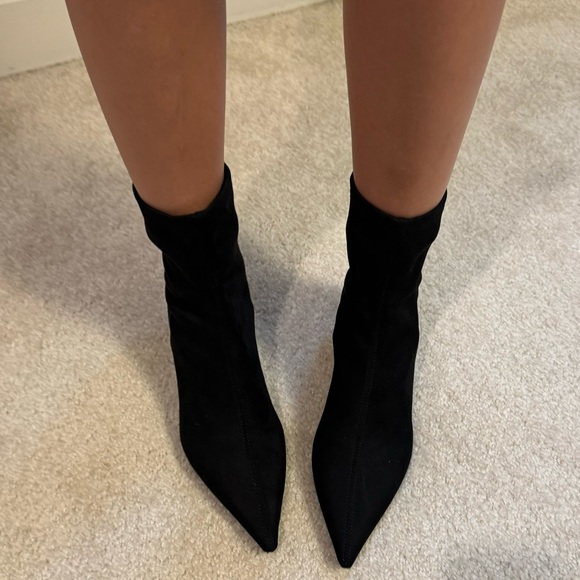 Zara suede ankle boots - Picture 3 of 12